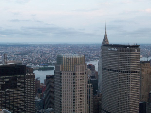 Blick vom Rockefeller Center auf das Chrysler Building