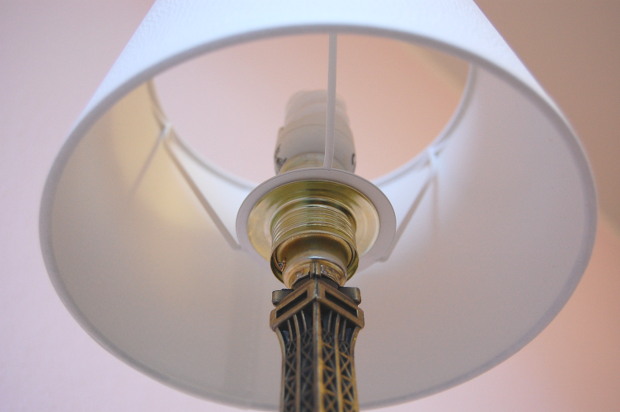 Eiffelturmlampe Details
