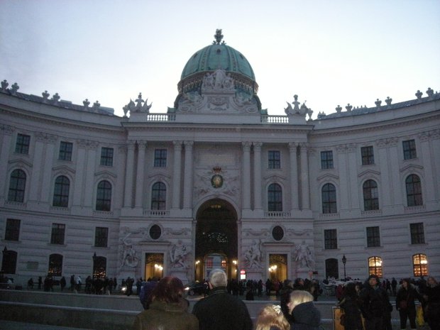 Teil der Hofburg in Wien